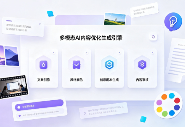 崇阳县AI智能内容优化创新 多模态生成技术丰富数字内容创作生态